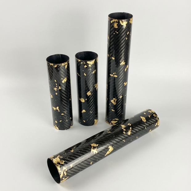 Fork cover set| red and gold flakes| full set of 4
