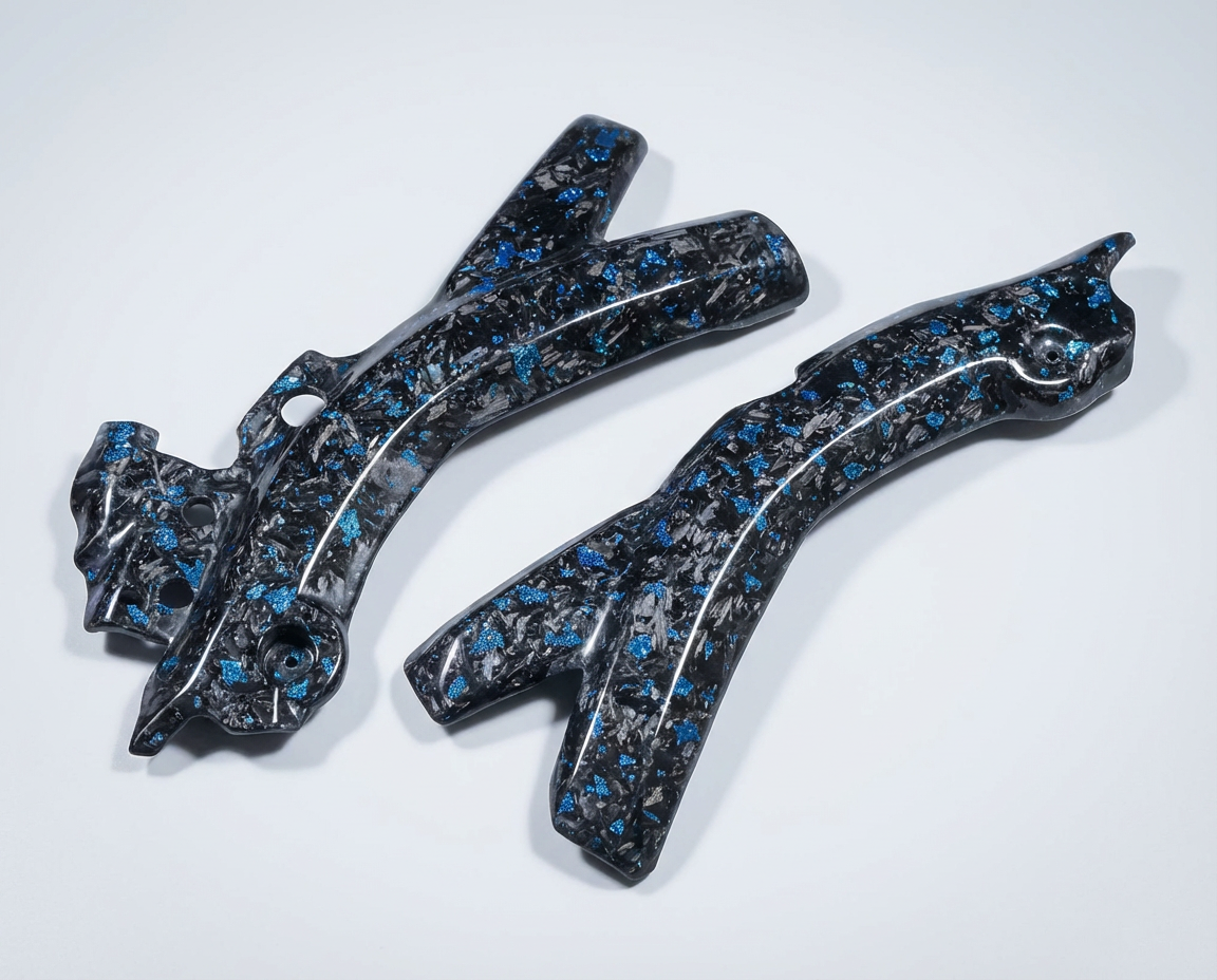 Carbon Frame Guards – Sherco SE / SEF / SC / SCF / SM (2020–2024)