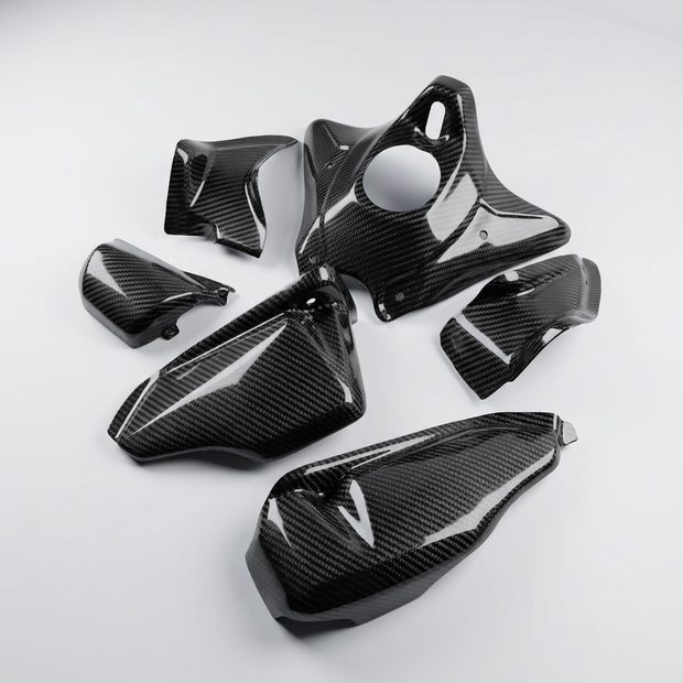 Full Tank Carbon Set – Sherco SE / SEF / SC / SCF / SM (2020–2024)