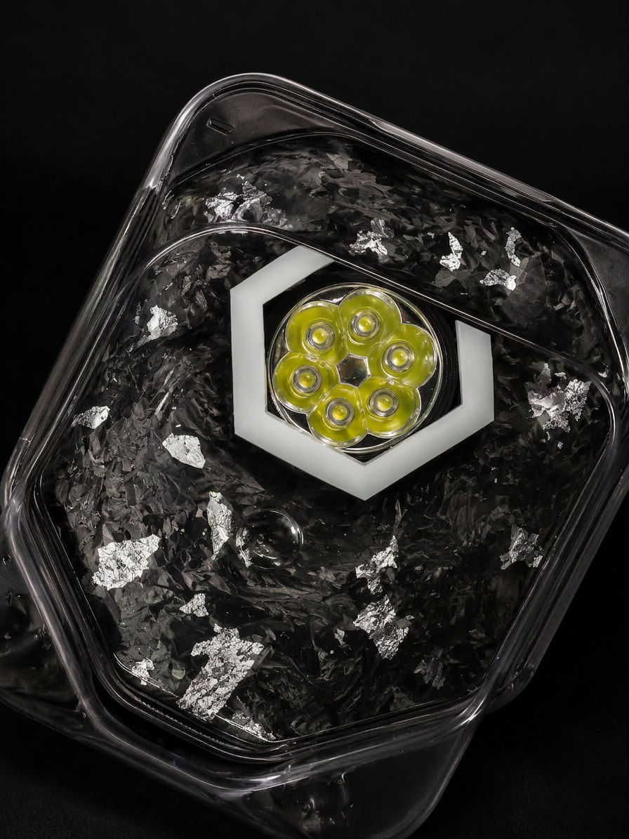 Carbon Headlight Husqvarna 2016-2023 / Carbonlab X Angelbeam